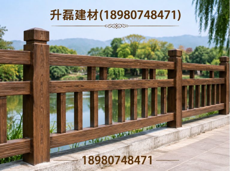 青羊区仿木栏杆展示图